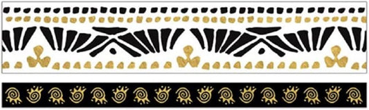 Karambee Carved Canoes Set of 2 Foil Accent Washi Tape Rolls