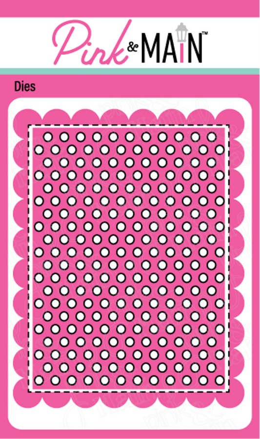 Pink Dotted Coverplate Die
