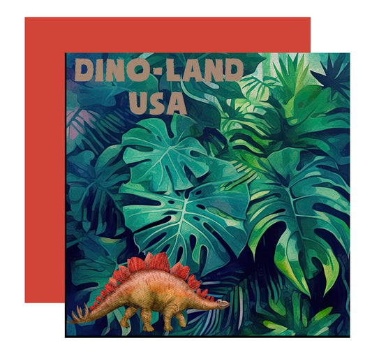 Dino Land USA - 12X12 Scrapbook Paper