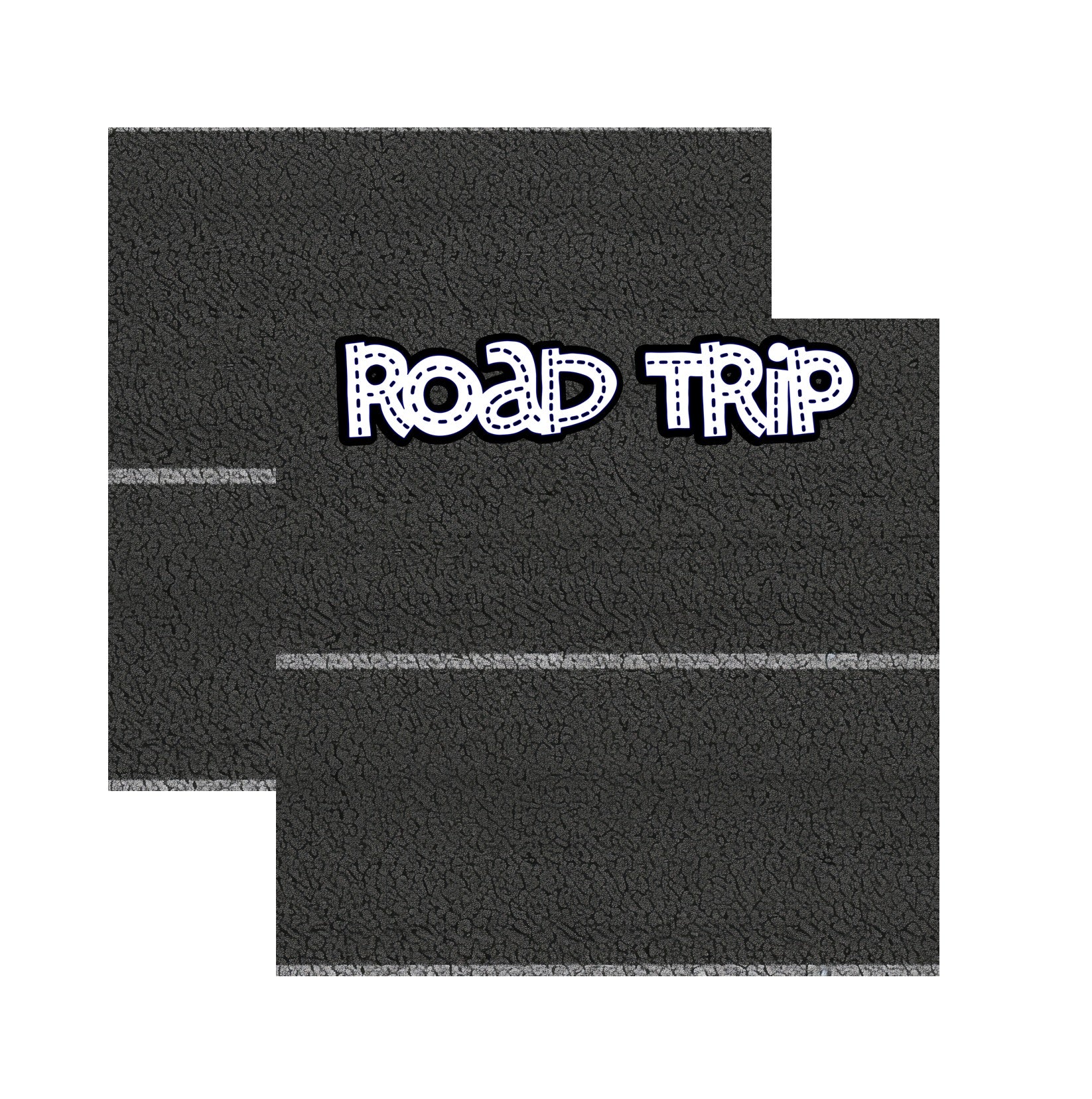 Road Trip Scrapbook Paper