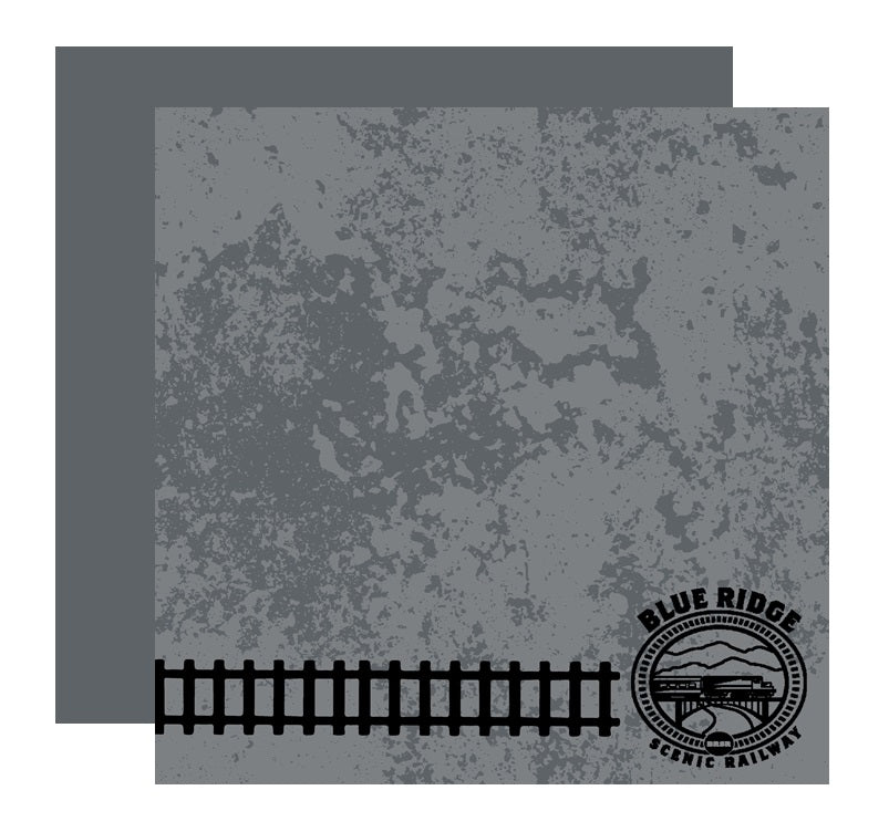 Blue Ridge Scenic Train - 12X12 Scrapbook Papers – Country Croppers