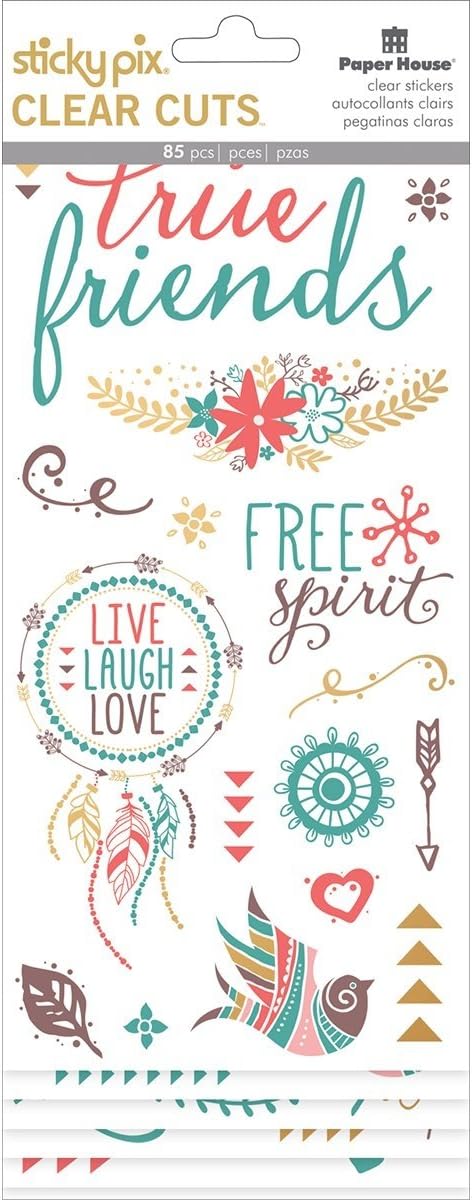 Friends Clear Sticker Pack by Paper House