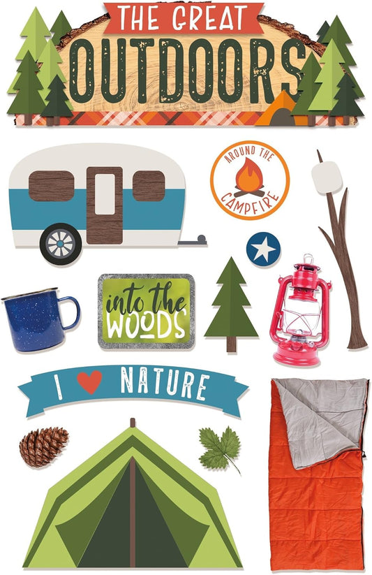 The Great Outdoors 3d Stickers