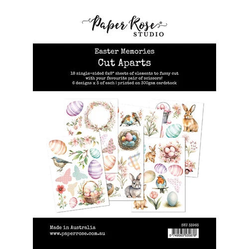 Paper Rose Easter Memories Cut Aparts