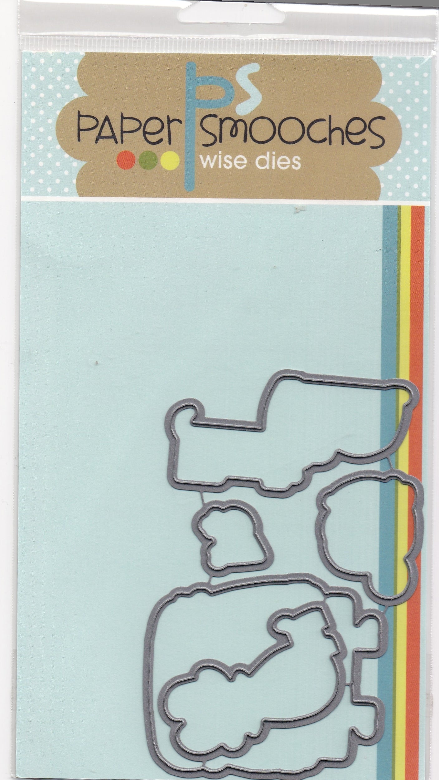 Paper Smooches Santa Paws Icons Dies