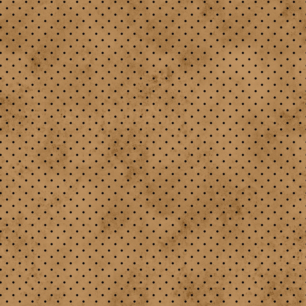 Brown 1 Vintage Dot Double Sided - 12x12 Scrapbook Paper
