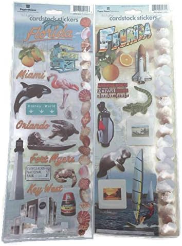 Paper House Florida Cardstock Stickers