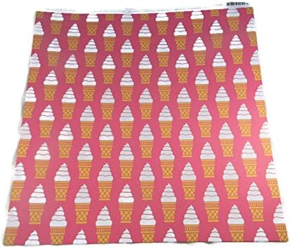 Ice Cream Cone Scrapbook Paper