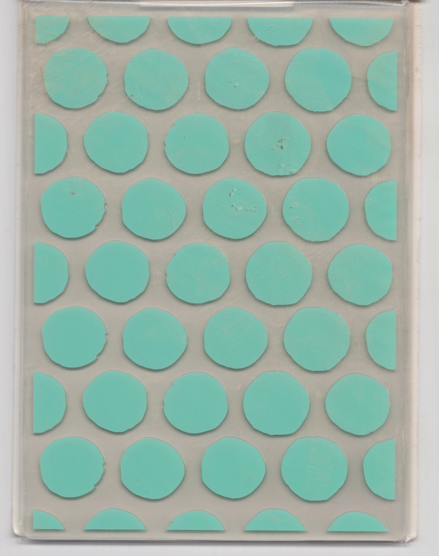 Brush Dots Embossing Folder