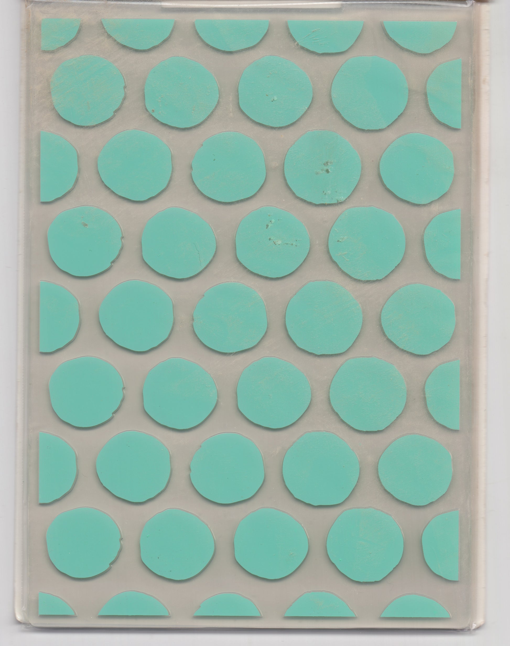 Brush Dots Embossing Folder