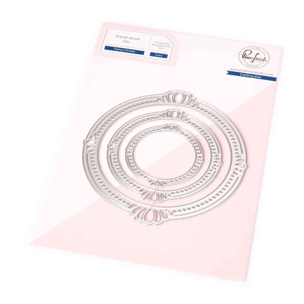 Pinkfresh Elegant Fancy Circle Nesting Dies
