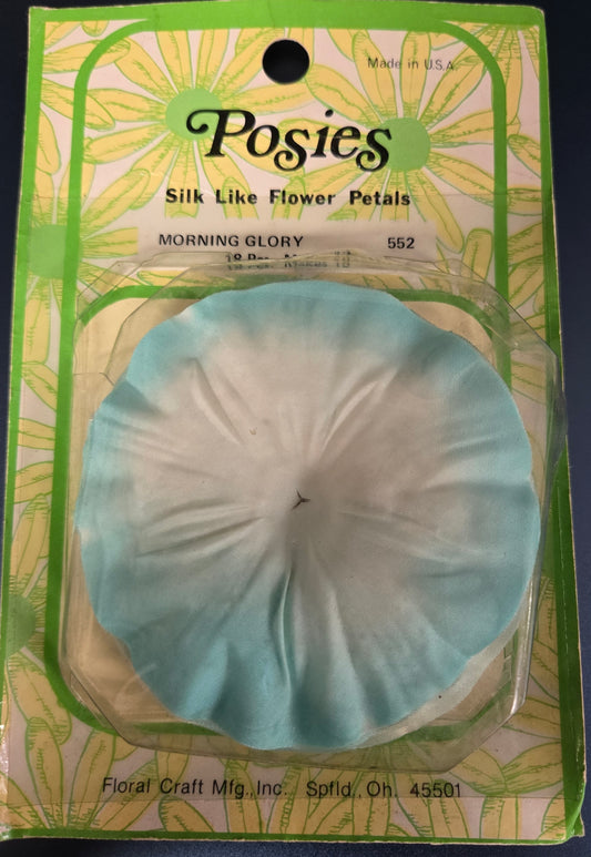 Morning Glory Silk Flower Petals Posies