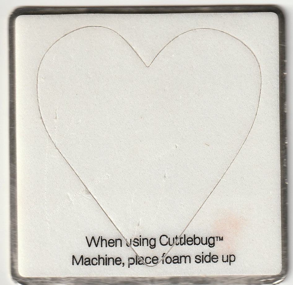 Cuttlebug Heart Die