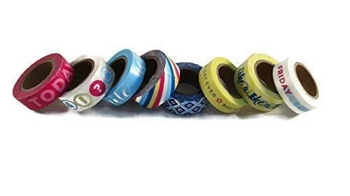 Bright Planner Washi Tape Assortment Set #1