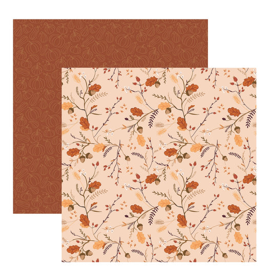 Reminisce Autumn Vibes Autumn Medley Scrapbook Paper