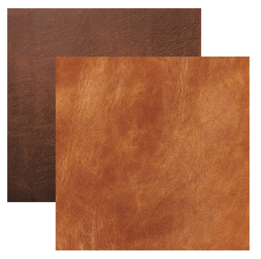 Leather - Denim Leather Lace Scrapbook Paper by Reminisce