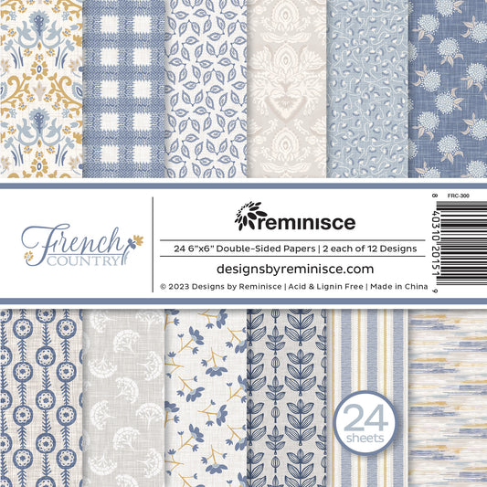 Reminisce French Country 6x6 Paper Pad