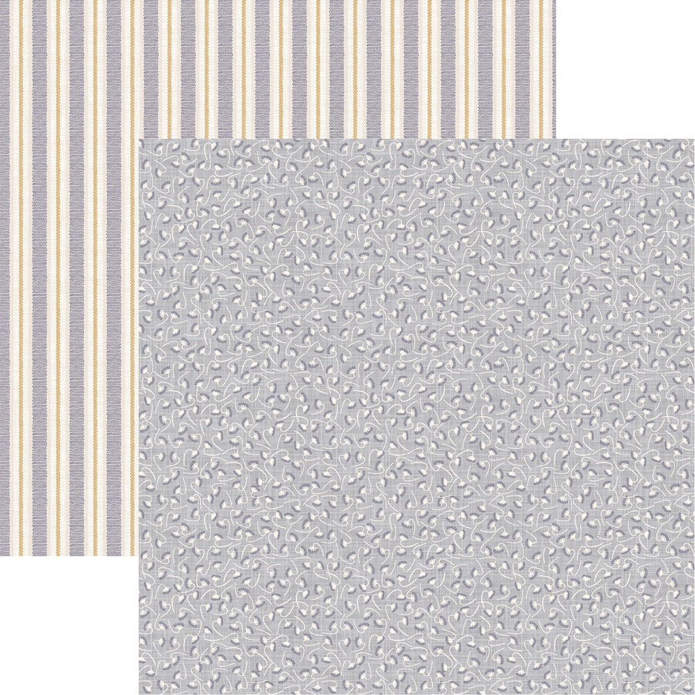 Reminisce French Country 5 12x12 Scrapbook Paper