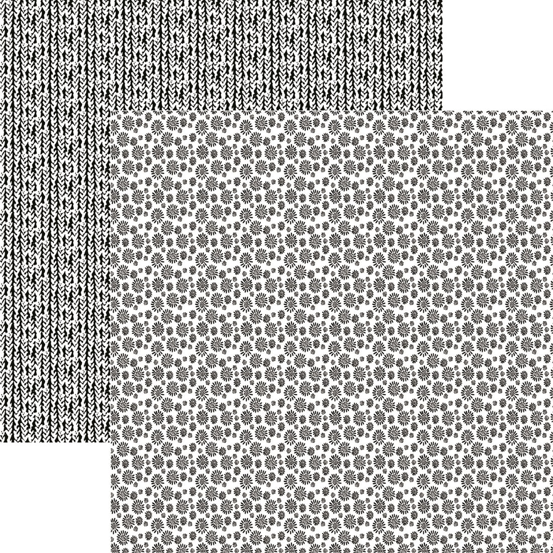Starbursts - Hand Drawn Scrapbook paper by Reminisce
