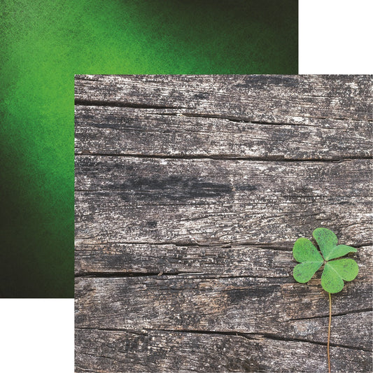 Irish Luck Scrapbook 12x12 Papers Set - 2 Sheets