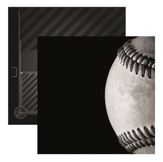 Vintage Baseball - Lets Play Baseball 12x12 Double Sided Paper