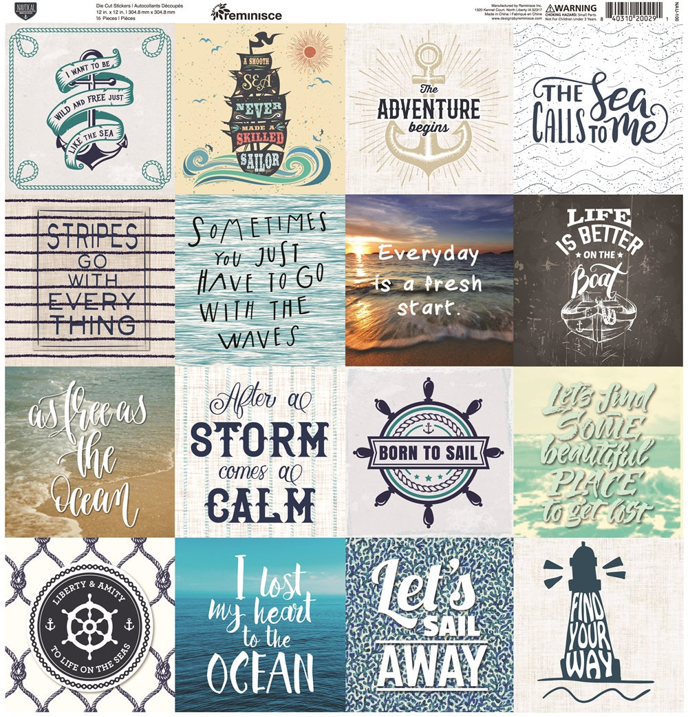 Reminisce Nautical Mood Stickers