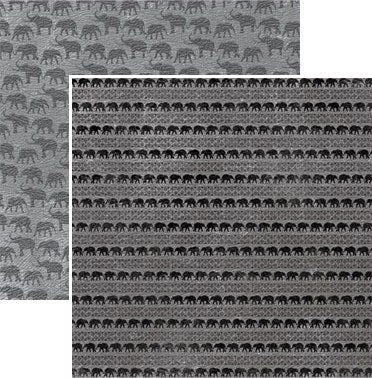 Safari Elephant Stripe Paper