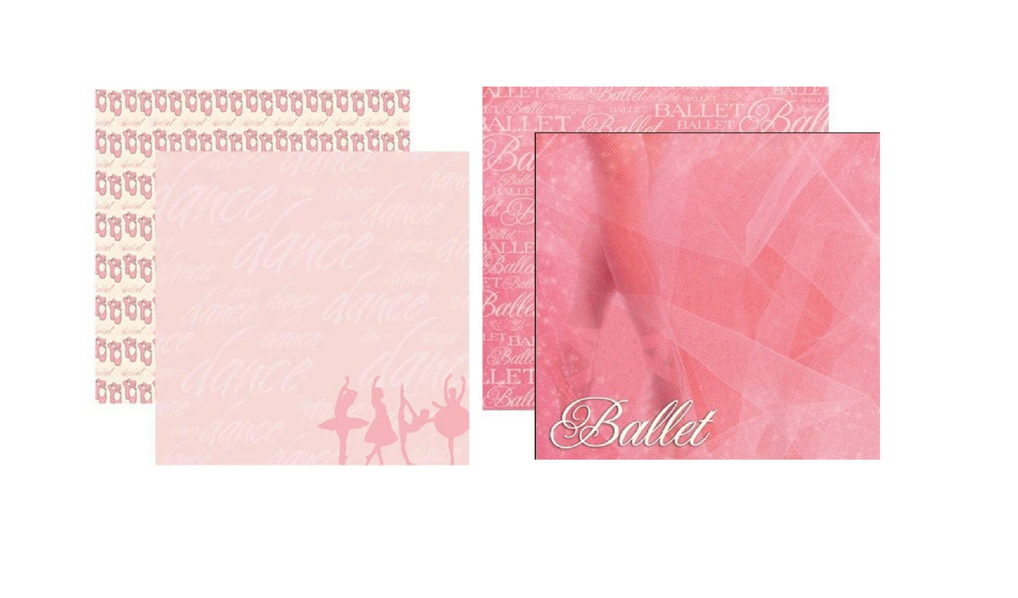 Ballet Dance Paper Assortment Set