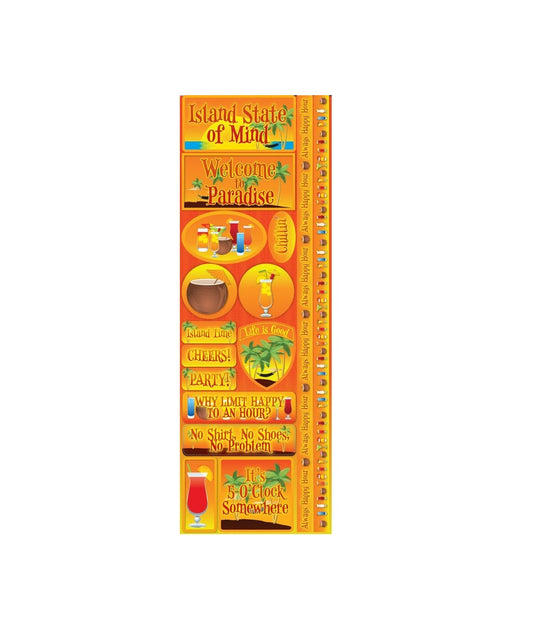 Reminisce Signature Series Tale of the Tropics Stickers