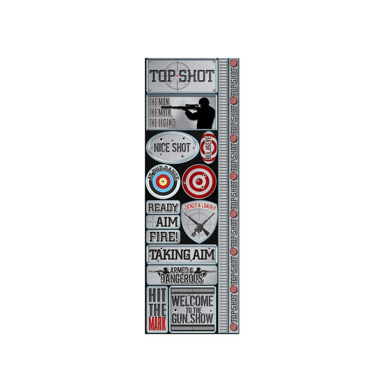 Reminisce Signature Series Top Shot Shooting Stickers