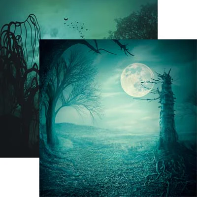 Spooky Night - Spooky Night Scrapbook paper