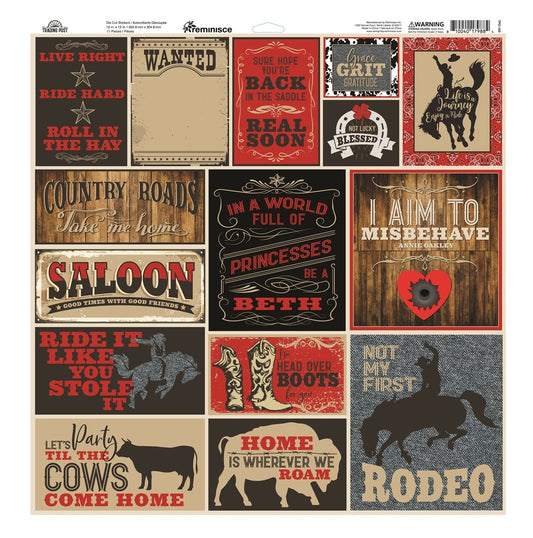 Reminisce Trading Post Stickers
