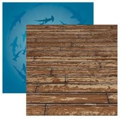 Reminisce Under the Sea The Old Boardwalk Scrapbook Paper