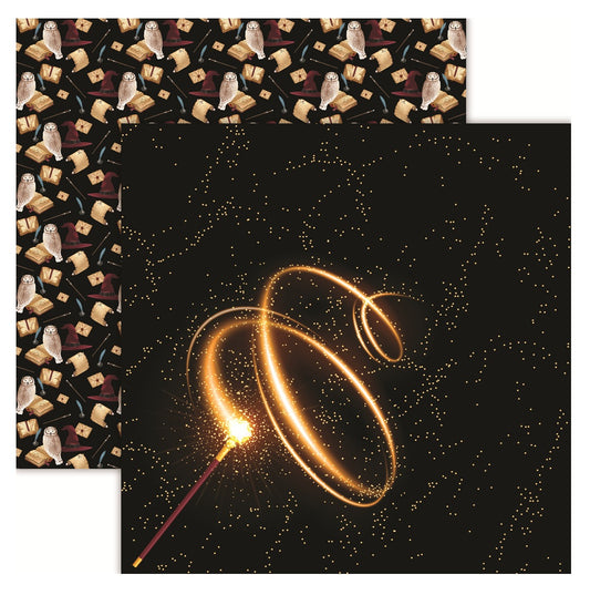 Reminisce Wizards 3.0 - Casting Spells Scrapbook Paper
