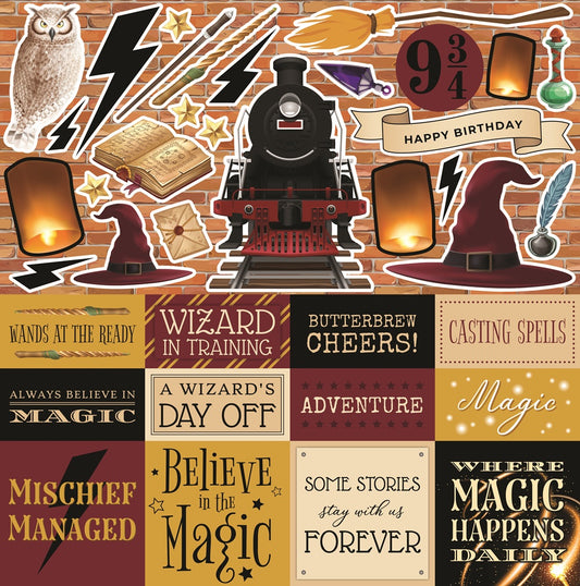Reminisce Wizards 3.0 Sticker Sheet