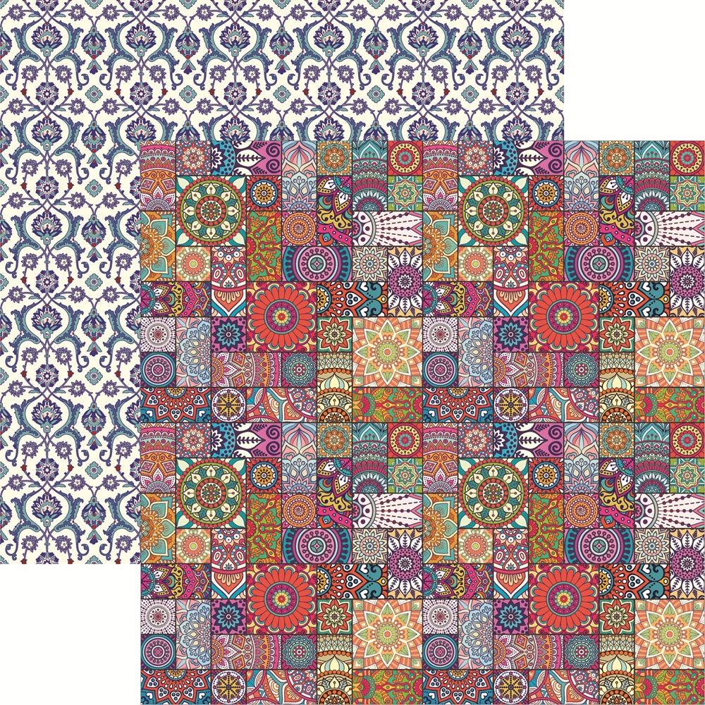 Reminisce World Market Four Scrapbook Paper