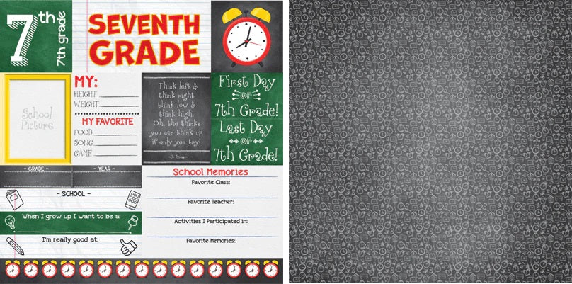 Reminisce 'Making The Grade' 3D Freshman Sticker Sheet - Cardstock Scrapbooking & School Decor