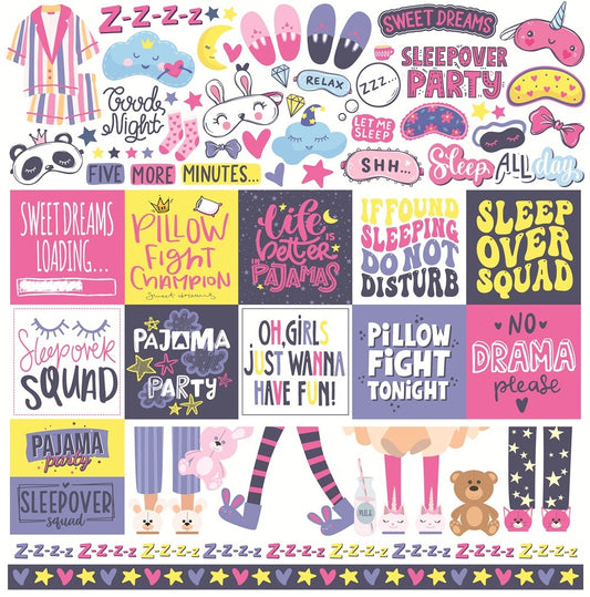 Pajama Party Stickers by Reminisce