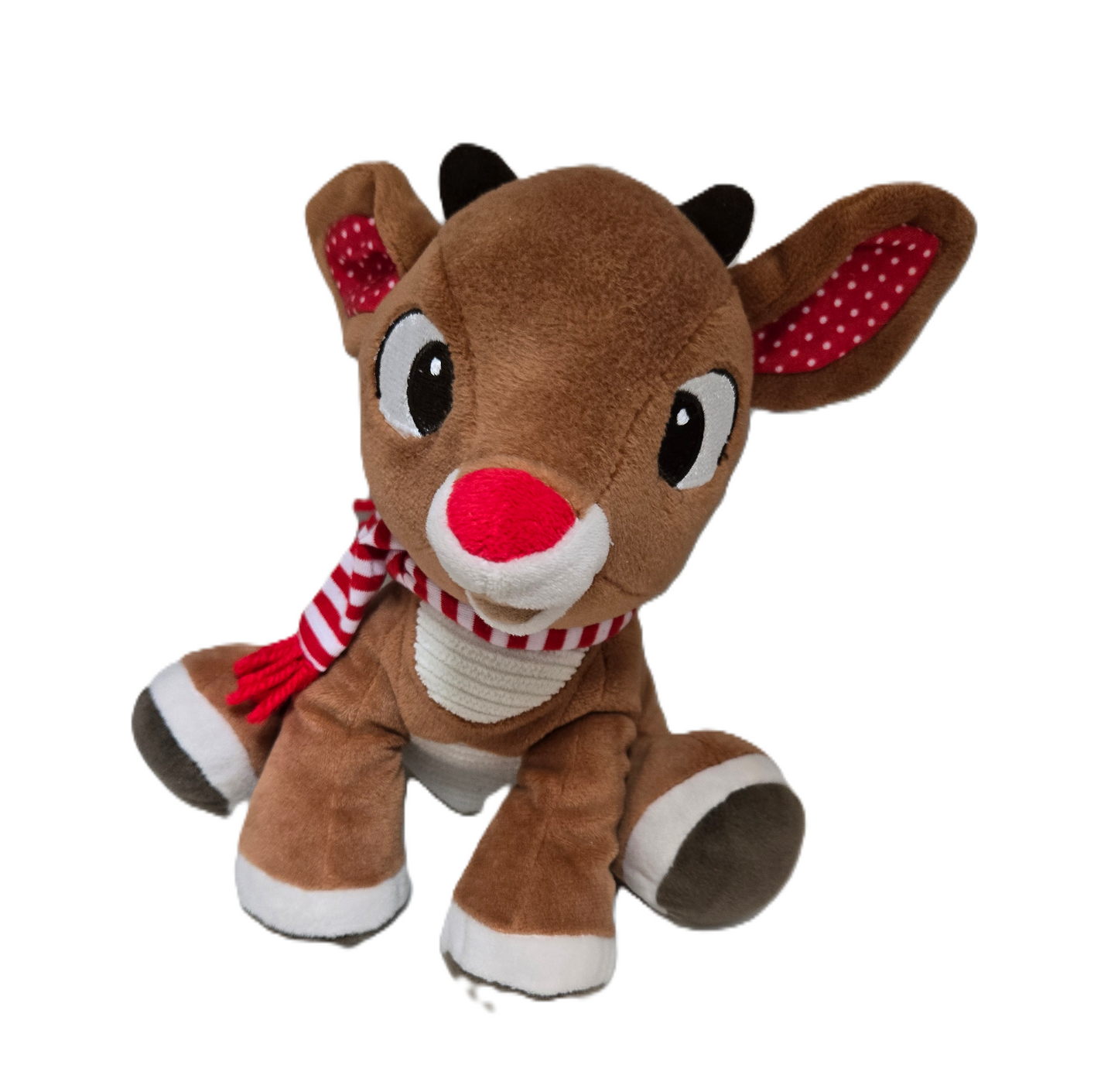 Rudolph the Red Nosed Reindeer Plush with Crinkle Ears