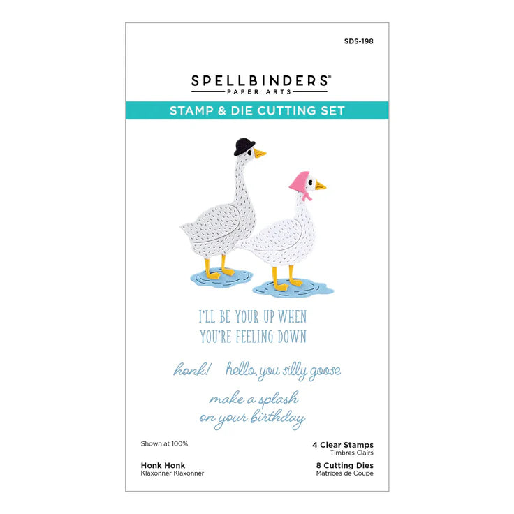 Spellbinders Honk Honk Goose Stamps and Dies Set