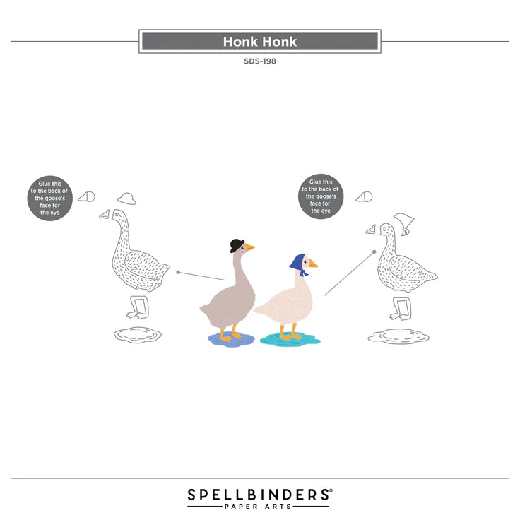 Honk Honk Goose Stamps and Dies Set