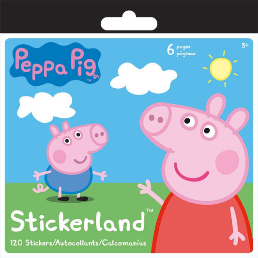 Peppa Pig Mini Stickerland Sticker Book