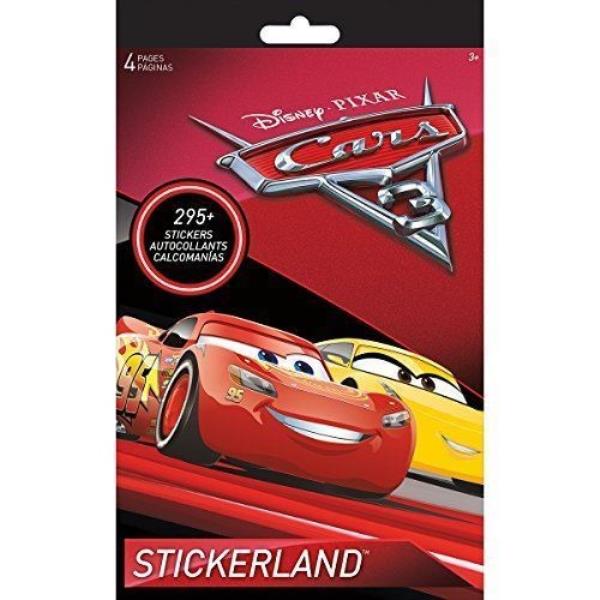 Cars 3 Stickerland Sticker Book