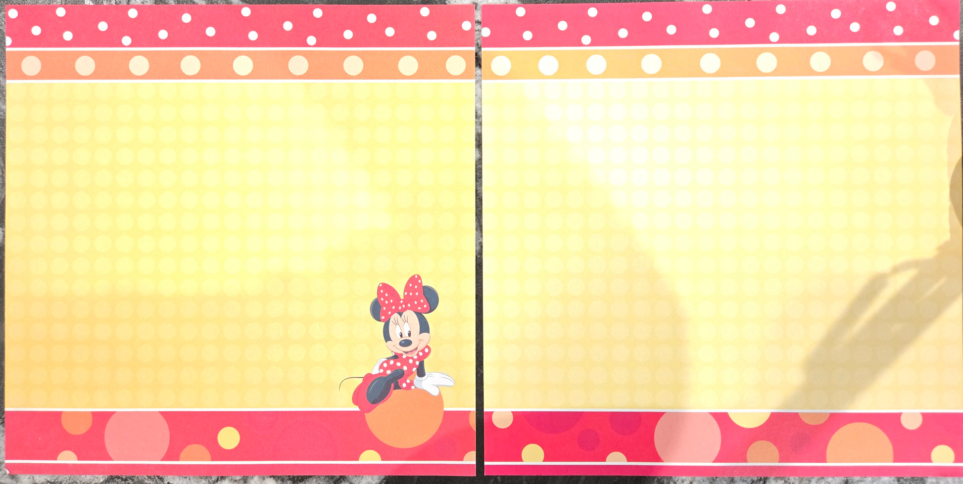 Sandylion Minnie Mouse Scrapbook Paper Set
