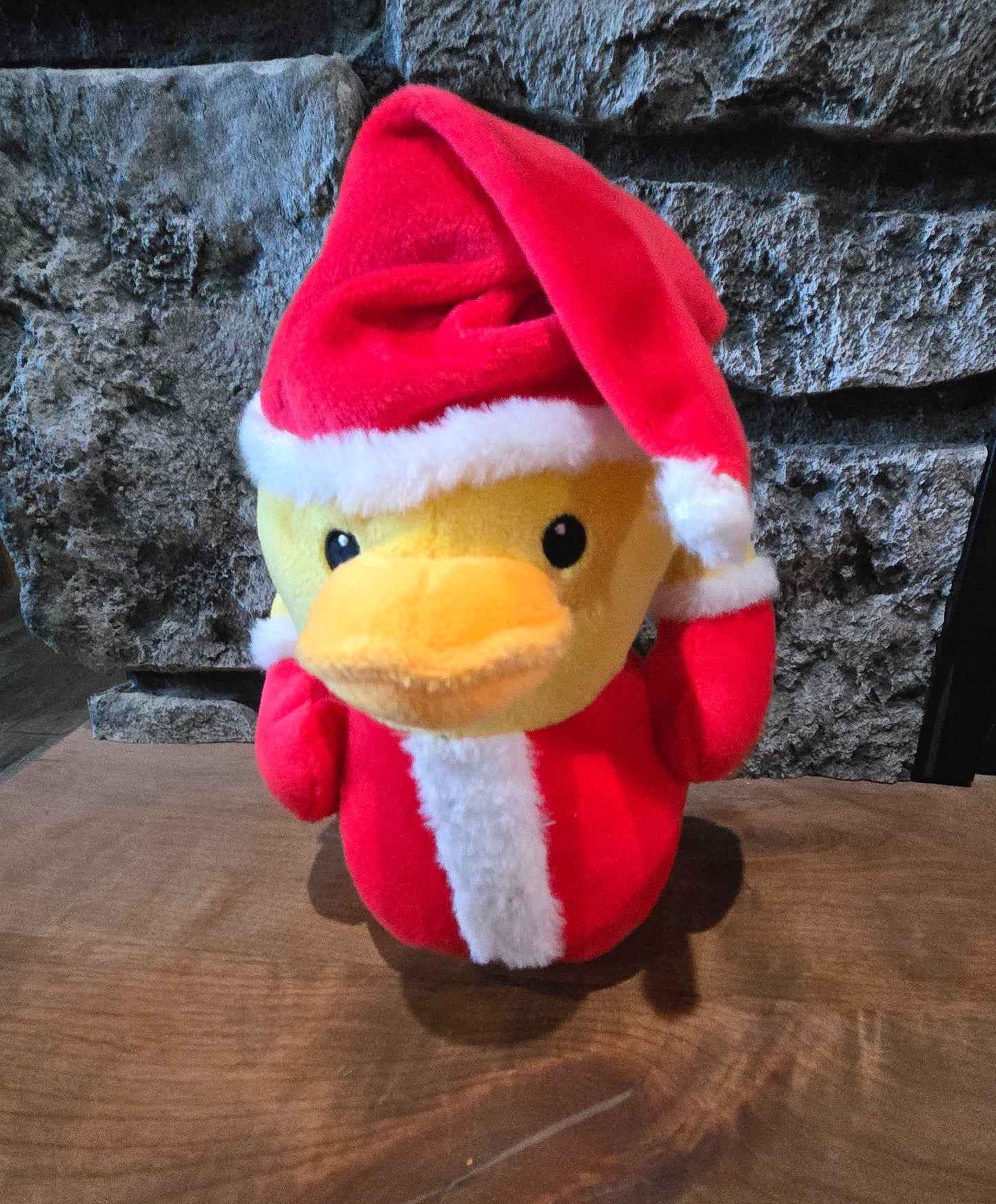 Plush Santa Duck