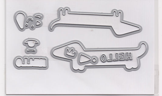 Mini Hello Dog Dies Set