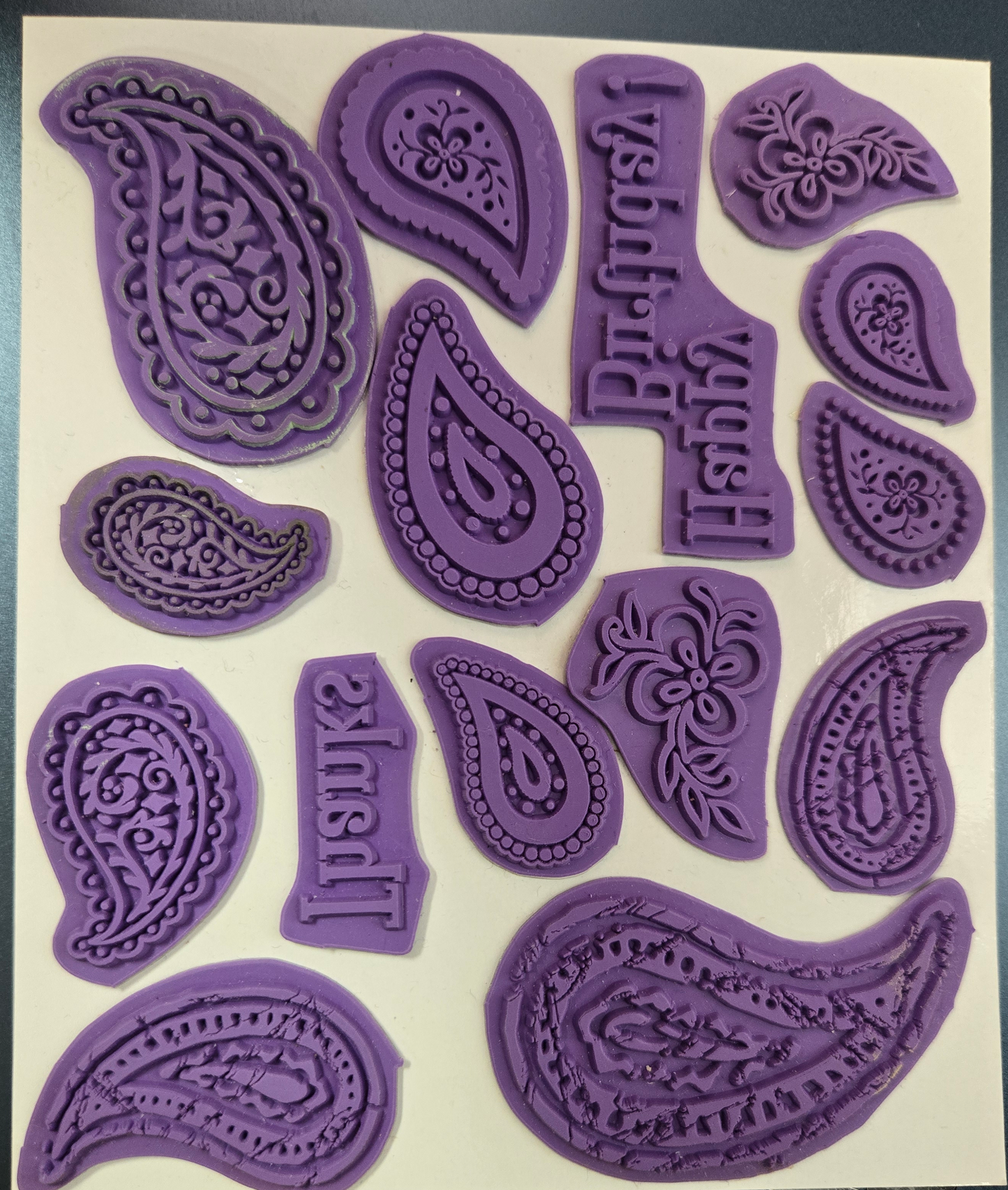 Perfectly Paisley See-Ds Clilng Stamp Set