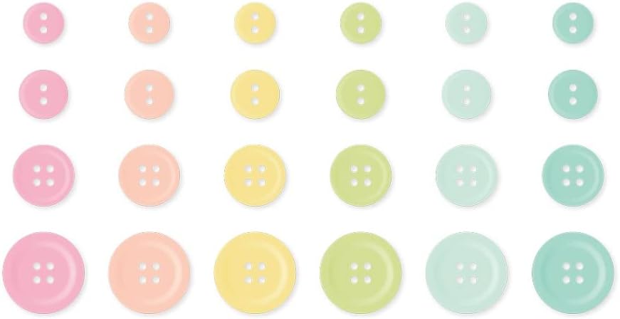 Simple Stories Color Vibe Buttons - Lights – Country Croppers