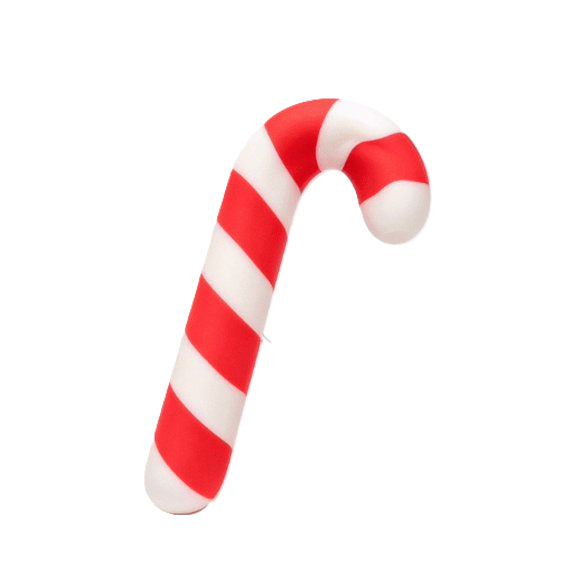 Smush Mart Candy Cane Squishy Toy