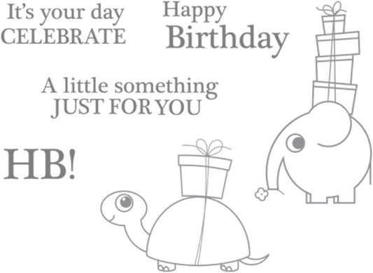 Spellbinders Celebrations Your Day Stamp